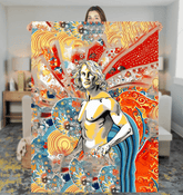 Wave's Serenity Sherpa Blanket - Beyond T-shirts